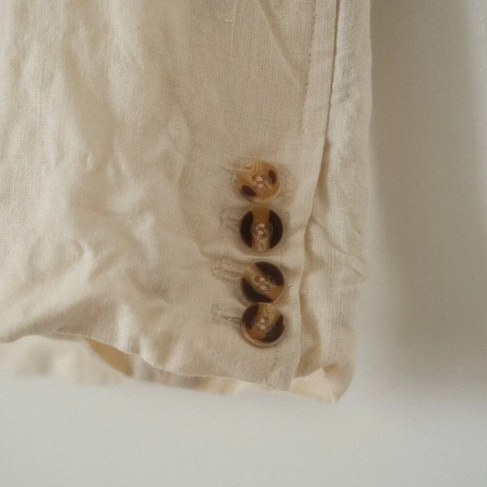 Roller Rabbit | Linen Blazer | M | - Picture 5 of 7